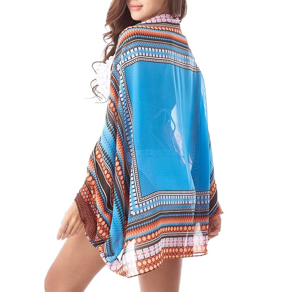 ☀️ ⬇️ Multicolor Beach Sarong Wrap - Picture 2 of 9